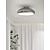 tanie Lampy sufitowe-Lampy sufitowe led 40/50 cm jasny ciepły kolor światła 3 kolor światła bauhaus metal jadalnia sypialnia lampy sufitowe 110-240v