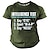 Χαμηλού Κόστους Ανδρικά 3D T-shirts-Γραφική Γράμμα Καθημερινά Υψηλής Ποιότητας Καθημερινό Ανδρικά 3D εκτύπωση Μπλουζάκι Υπαίθρια Αθλήματα Αργίες Εξόδου Κοντομάνικη μπλούζα Μαύρο Βαθυγάλαζο Πράσινο Χακί Κοντομάνικο