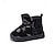 ieftine Ghete de Copii-Băieți Fete Cizme Șosete Pantofi Cizme de Zăpadă PU Impermeabil Portabil Încălțăminte școlară Copii mari (7 ani +) Copii mici (4-7 ani) Copil mic (2-4 ani) Casual Zilnic Exterior Imprimeu Animal