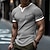 Χαμηλού Κόστους Ανδρικά 3D T-shirts-Γραφική Κουρελού Γράμμα Υψηλής Ποιότητας Ρετρό / Βίντατζ Καθημερινό Ανδρικά 3D εκτύπωση Μπλουζάκι βάφλα Υπαίθρια Αθλήματα Αργίες Εξόδου Κοντομάνικη μπλούζα Μαύρο Θαλασσί Καφέ Κοντομάνικο Λαιμόκοψη V