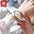 cheap Quartz Watches-OLEVS Women Quartz Watch Sports Business Wristwatch Luminous Waterproof World Time Decoration Stainless Steel Strap Watch
