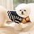 abordables Chandails-Chien Chat Pull Mode Mignon Hiver Chaud Doux Lavable Confortable Extérieur Sports Vêtements pour Chiens for Bichon Frisé Caniche Spitz Nain Bébé Animal Papillon