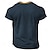 お買い得  メンズヘンリーTシャツ-私は選択的聴覚を持っています、申し訳ありませんが、今日は選ばれませんでした 面白いスラング 日常 カジュアル おかしい 男性用 3Dプリント ヘンリーシャツ ワッフルTシャツ Tシャツティー ストリート スポーツ・アウトドア カジュアル Tシャツ ダークブラウン ブラック ネイビーブルー 半袖 ヘンリー シャツ 春夏 衣類 S M L XL 2XL 3XL