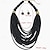 preiswerte Zubehör und mehr-Halskette Ohrring Halskette Ohrringe Retro Vintage Böhmische Boho Kunststoff Für Cosplay Damen Modeschmuck Modeschmuck