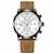 Недорогие Кварцевые часы-Poedagar мужские кварцевые часы для спорта на открытом воздухе, модные наручные часы, светящийся календарь, хронограф, водонепроницаемые кожаные часы