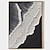 abordables Peintures Abstraites-peinture texturée noire peinte à la main peinture abstraite noire et blanche faite à la main peinture noire et blanche art mural peinture texturée noire et blanche décoration murale prête à accrocher