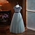 Χαμηλού Κόστους Φορέματα για πάρτι-Παιδιά Κοριτσίστικα Φόρεμα για πάρτυ Συμπαγές Χρώμα Κοντομάνικο Επίδοση Γάμου Δίχτυ Πριγκίπισσα Γλυκός Δίχτυ Μέχρι τη μέση της γάμπας