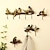 cheap Metal Wall Decor-Creative Coat Hooks Wall Mounted Hook Rack Birds Hooks Coat Hanger Rack Vintage Wall Hanging Hooks Entryway Hanger for Keys Towels Coats Hats