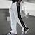 cheap Sweatpants-Men&#039;s Sweatpants Joggers Trousers Patchwork Drawstring Elastic Waist Color Block Comfort Breathable Casual Daily Holiday Sports Fashion Black White