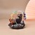 cheap Statues-Meditation Incense Burner Handcrafted Resin Waterfall Incense Holder with Faux Stone Lucky Tree Ornament for Home Zen Decoration