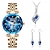 cheap Phone &amp; Accessories-Women Golden &amp; Silver Classic Quartz Watch Female Elegant Clock Luxury Gift Watches Ladies Waterproof Wristwatch