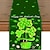 halpa Kaitaliinat-green lucky shamrock st. Patrick&#039;s Day -pöytäliitäjä, kausiluonteinen kevätlomakeittiön ruokapöytäkoristelu sisätilojen kotijuhliin