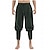 abordables Tenues-Médiéval Renaissance 17ème siècle Ceinture Taille Chemise Bracelet Pirate Guerrier Chevalier Broderie Broderie Déguisement Homme Viking Fantaisie Halloween Mascarade Performance Mascarade LARP Adulte
