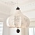 abordables Design Lanterne-Lampe suspendue LED 40/50/60 cm 1 lumière chaude 3 couleurs de lumière style vintage style traditionnel salle à manger chambre lampes suspendues 110-240 V