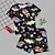 cheap Boy&#039;s 3D Pajamas-Boys 3D Dinosaur Tee &amp; Pants Pajama Set Short Sleeve 3D Print Summer Active Fashion Daily Polyester Kids 3-12 Years Crew Neck Home Causal Indoor Regular Fit