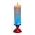 economico Luci decorative-candele a led cambiamento colorato luce notturna decorativa a lume di candela di cristallo