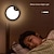 abordables lumière d&#039;armoire-Lampe led à détection de corps humain, 1 pièce, luminaire décoratif pour armoire, chambre à coucher, couloir, toilettes, veilleuse de chargement