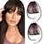 cheap Bangs-2PCS Hair Clip in Bangs Curved Bangs Hair Clip Wispy Bangs with Temples HairpiecesBangs Clip in Hair Extensions Air Fringe Clips on Bangs for Women Girls Daily Wear