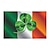 economico Stampe-Giorno di San Patrizio sfondo bandiera di stoffa festival decorazione del partito trifogli irlandesi tema banner 90 * 150 cm / 115 * 180 cm decorazioni per feste di compleanno per uomini