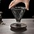 olcso Kávéfőző-üveg gyémánt kávéskanna megosztó edény szűrőpohár szett háztartási kézzel főzött üvegkészítők szerver csepegtető füstös szürke