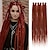 cheap Crochet Hair-24 Inch Dreadlock Extensions 20 Strands  Single Ended Hippie Dreads 0.6 cm Width Loc Extensions Reggae Style Synthetic Crochet Hair for Women and Men