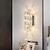 billige LED-væglys-væglamper 20/30/40/80 cm varm hvid moderne væglampe med k9 krystal lampeskærm væglampe til spejl, soveværelse stue væglampe 85-265v