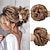 preiswerte Chignons/Haarknoten-Unordentliche Dutt-Haarteile für Frauen und Mädchen, synthetische, zerzauste Hochsteckfrisur-Haarverlängerungen, künstlicher Dutt für den täglichen Gebrauch