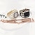 baratos Pulseiras de Apple Watch-Corda trançada artesanal Compatível com Pulseira Apple Watch 38mm 40mm 41mm 42mm 44mm 45 mm Entrançado Couro Tecido pulseira de substituição para iwatch Series 9 8 7 6 5 4 3 2 1 SE