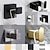 cheap Robe Hooks-4pcs Robe Hooks Wall Mounted Clothes Hooks Bathroom Towel Hooks 304 Stainless Steel for Bathroom Kitchen