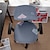 olcso Irodai szék borítója-irodai szék huzat számítógép íróasztal szék huzatok sztreccs spandex pormentes univerzális osztott forgó forgó szék huzatvédő 2 db-os készlet,irodai ajándék nőknek férfiaknak