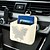cheap Car Organizers-Car Storage Box Cartoon Pattern Car Air Conditioning Bag Imitation Leather Certificate Bag for Easy Access