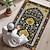 billige Tepper og matter og tepper-muslimsk bønneteppe matte med elegant design myk islamsk teppematte imitert ullstoff myk berøring sklisikret