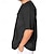 preiswerte Lässige T-Shirts für Herren-Herren T Shirt Tee Kurzarm-Shirt T-Shirt Glatt V Ausschnitt Strasse Urlaub Kurzarm mit Schnürung Patchwork Bekleidung Modisch Designer Basic