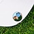 preiswerte Golfzubehör und -ausrüstung-Golfballmarker-Hutclip, 25 mm runder Metall-Münzmarker, wählen Sie aus einer Vielzahl von Designs für die Positionierung Ihres Golfballs