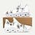 Недорогие Графическая печатная обувь-Муж. Кеды Мужская повседневная обувь Обувь с принтом Большие размеры Flyknit обувь Беговая обувь Для прогулок Спортивные На каждый день Пляжный стиль на открытом воздухе Повседневные Ткань