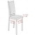 levne Potah na jídelní židli-voděodolný potah na židle potah na kancelářskou židli geometrický potištěný polyesterový potah