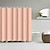 olcso Zuhanyfüggönyök-egyszínű zuhanyfüggöny akasztókkal fürdőszoba pajtaajtóhoz fürdőszoba dekor szett poliészter vízálló 12 csomagos műanyag kampók macaron szín