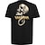 billiga T-shirts med 3D-tryck till herrar-Bokstav Skelett Punk gotisk Herr T-shirt Fest Gata Semester T-shirt Svart Vit Blå Kortärmad Rund hals Skjorta Sommar Vår Höst Kläder S M L XL 2XL