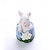 levne Velikonoční dekorace-velikonoční zajíček vajíčko figurky králík plastika na jaro domů svatba zelená