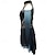 Χαμηλού Κόστους Καλλιτεχνικό πατινάζ-Φόρεμα για φιγούρες πατινάζ Γυναικεία Κοριτσίστικα Patinaj Φορέματα Μπλε και Μαύρο Κουρελού Οπή για τον αντίχειρα Δίχτυ Σπαντέξ Δαντέλα Ελαστικό Εκπαίδευση Εξάσκηση Επαγγελματική Ενδυμασία πατινάζ