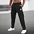 cheap Sweatpants-95%Cotton Men&#039;s Embroidery Sweatpants Joggers Trousers Drawstring Elastic Waist Multi Pocket Plain Comfort Breathable Casual Daily Holiday Sports Fashion Spring Summer Black White