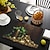 Χαμηλού Κόστους Placemats &amp; Coasters &amp; Trivets-Επιτραπέζιο χαλάκι σουπλά 1 τμχ Επιτραπέζια πατάκια 12x18 ιντσών για διακόσμηση τραπεζαρίας κουζίνας πάρτι