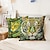 cheap Animal Style-Tigger Pattern Green 1PC Throw Pillow Covers Multiple Size Coastal Outdoor Decorative Pillows Soft Velvet Cushion Cases for Couch Sofa Bed Home Decor