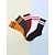 voordelige sokken9-5 paar damessokken met ronde hals, werk, dagelijks, vakantie, effen kleur, polyester, sportief, eenvoudig, klassiek, casual, casual/dagelijkse sportsokken