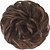 Недорогие Шиньоны-небрежный пучок волос коричневый и светло-каштановый смешанные волнистые вьющиеся большие волосы пучок резинки для волос синтетические взлохмаченные прически для женщин и девочек