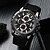 abordables Montres à quartz-Montre à quartz pour hommes 4pcs/Set Cadeau pour hommes Montre chronographe analogique rétro élégante en alliage nylon style sport