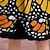 Недорогие Платья-Девушки &#039; 3D Бабочка Платье С короткими рукавами 3D печать Лето Повседневные Праздники На каждый день Красивый Дети 3-12 лет Повседневное платье Платье с коротким и широким подолом Выше колена