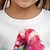 levne Topy-Dívčí 3D Elf Košilky Košile Krátký rukáv 3D tisk Léto Aktivní Módní Roztomilý Polyester Děti 3-12 let Tričkový Venkovní Ležérní Denní Běžný