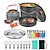 cheap Grills &amp; Outdoor Cooking-Camping Cookware Kit with Folding Camping Stove Suit 2 People, Non-Stick Pot Pan Kettle Set with Stainless Steel Cups Plates Forks Knives Spoons for Outdoor Cooking and Picnic
