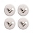 cheap Robe Hooks-4 Pcs Towel Hooks Self-Adhesive Hooks Waterproof Towel Holder Bathrobe Hooks Wall Hooks No Drilling Stainless Steel Wall Hooks for Bathroom Kitchen Office Cupboard
